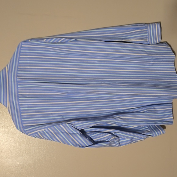 Brooks Brothers Longsleeve Button Down Shirt Blue Mens Size 17/34 - Picture 4 of 4